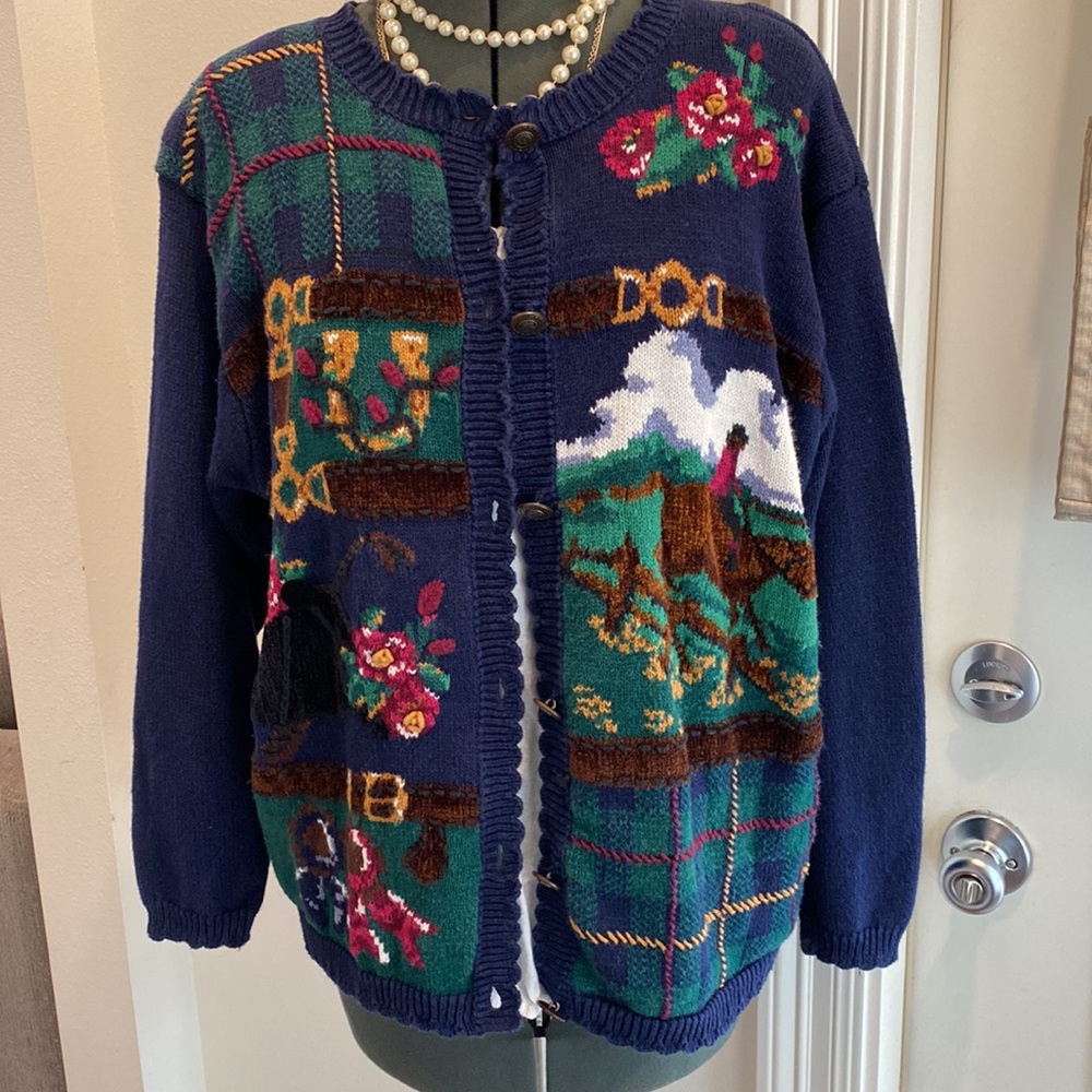 Stunning cardigan jacket sweater Jantzen Classics vintage